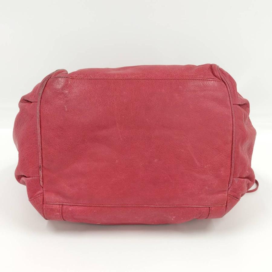 BALENCIAGA（バレンシアガ） ザ サンデー ハンドバッグ レザー レッド