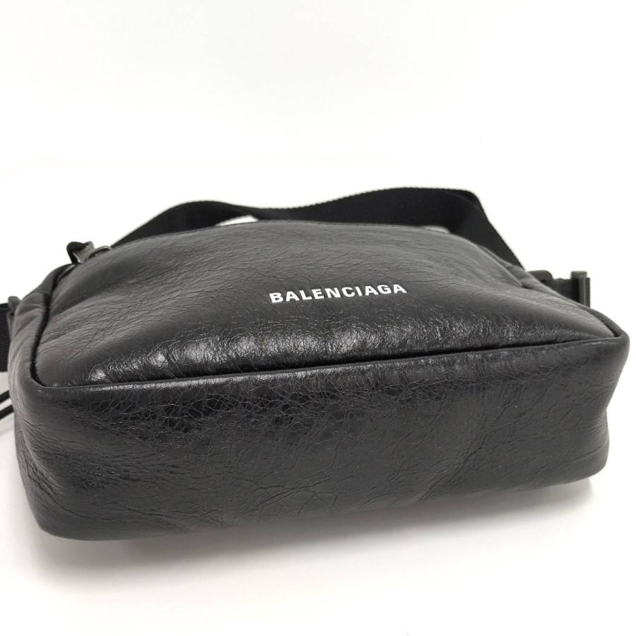 BALENCIAGAエクスプローラー レザー バッグ ブラック 646138 BALENCIAGA（バレンシアガ） ショルダーバッグ エクスプローラー