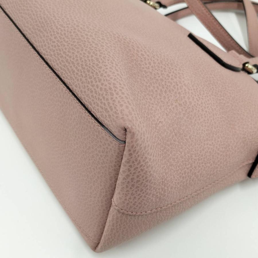 グッチ ハンドバッグ 2way ショルダー レザー ピンクベージュ系 GUCCI（グッチ） GUCCI 2WAYショルダーバッグ インターロッキングG