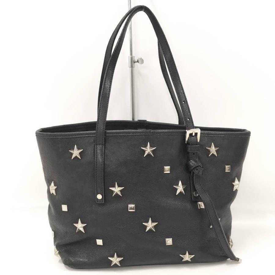 JIMMY CHOO（ジミーチュウ） Jimmy Chooトートバッグ レザー ブラック