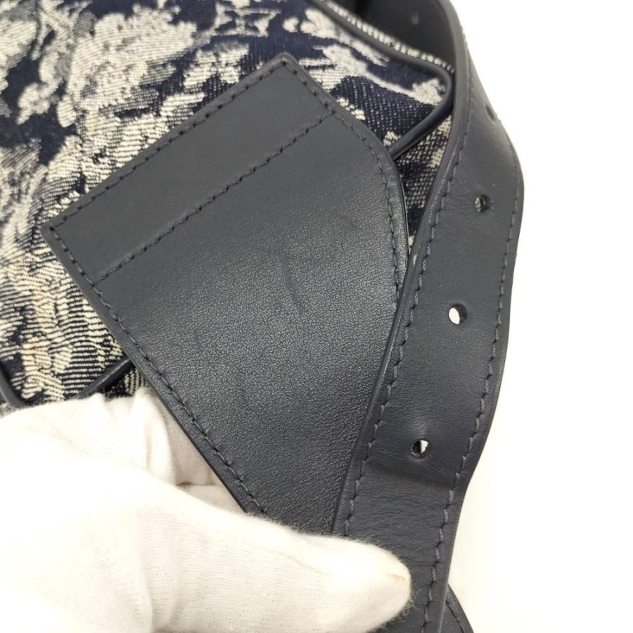 LOUIS VUITTON バムバッグアウトドア モノグラム タペストリー キャンバス ネイビー M57281_4
