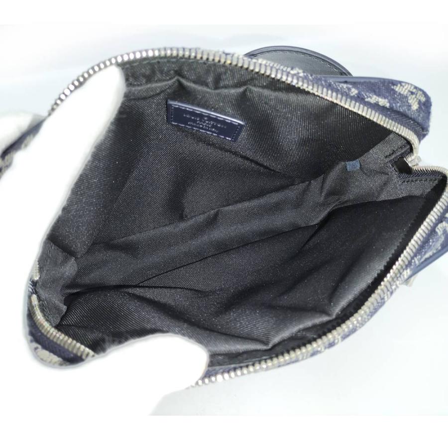 LOUIS VUITTON バムバッグアウトドア モノグラム タペストリー キャンバス ネイビー M57281_8