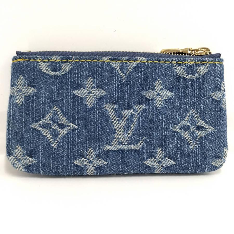 ルイヴィトン LV × TM ポシェット　クレ　ケース　村上隆　デニム LOUIS VUITTON（ルイ・ヴィトン） LOUIS VUITTON LV×TMポシェットクレ