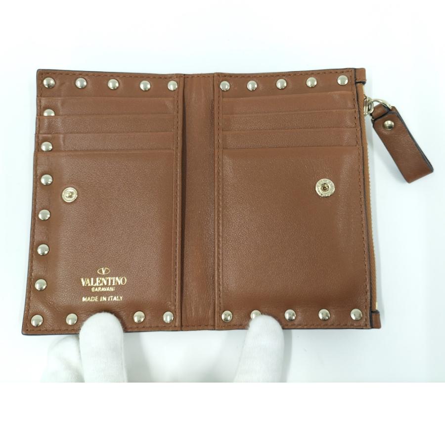 VALENTINO ヴァレンチノ 二つ折り 財布 スタッズ VALENTINO（ヴァレンティノ） ヴァレンチノ 二つ折り 財布 スタッズ