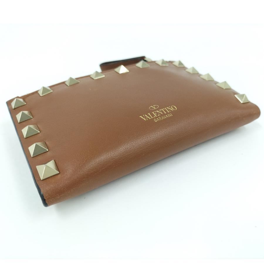 VALENTINO スタッズ2つ折り財布 VALENTINO（ヴァレンティノ） ヴァレンチノ 二つ折り 財布 スタッズ