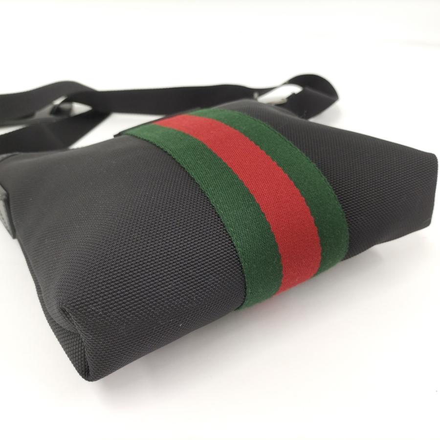 GUCCI（グッチ） ショルダーバッグ シェリーライン キャンバス レザー