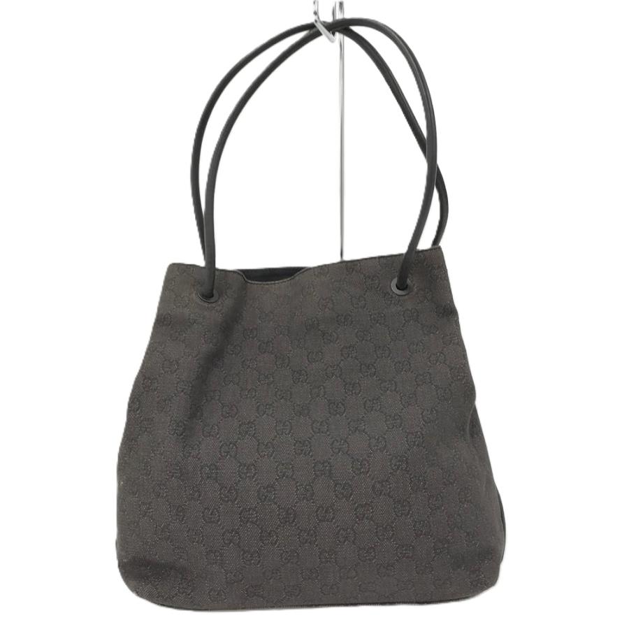 GUCCI（グッチ） ショルダーバッグ GGキャンバス ブラック : JJ