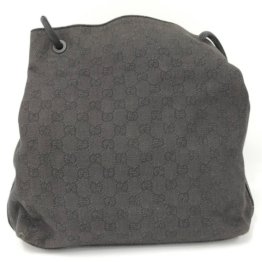 GUCCI（グッチ） ショルダーバッグ GGキャンバス ブラック : JJ