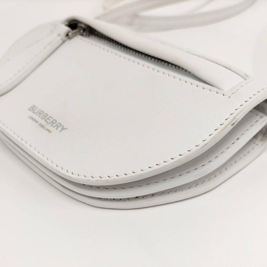 BURBERRY（バーバリー） ミニオリンピア ショルダーバッグ レザー 