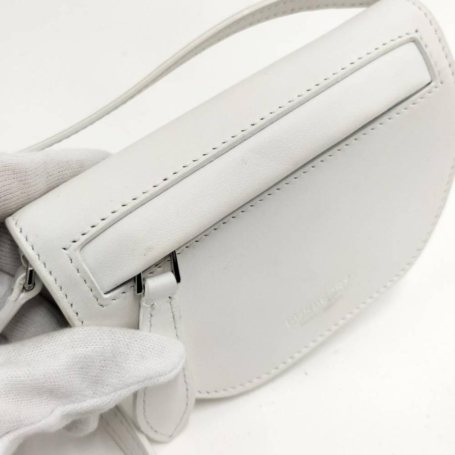 BURBERRY（バーバリー） ミニオリンピア ショルダーバッグ レザー 