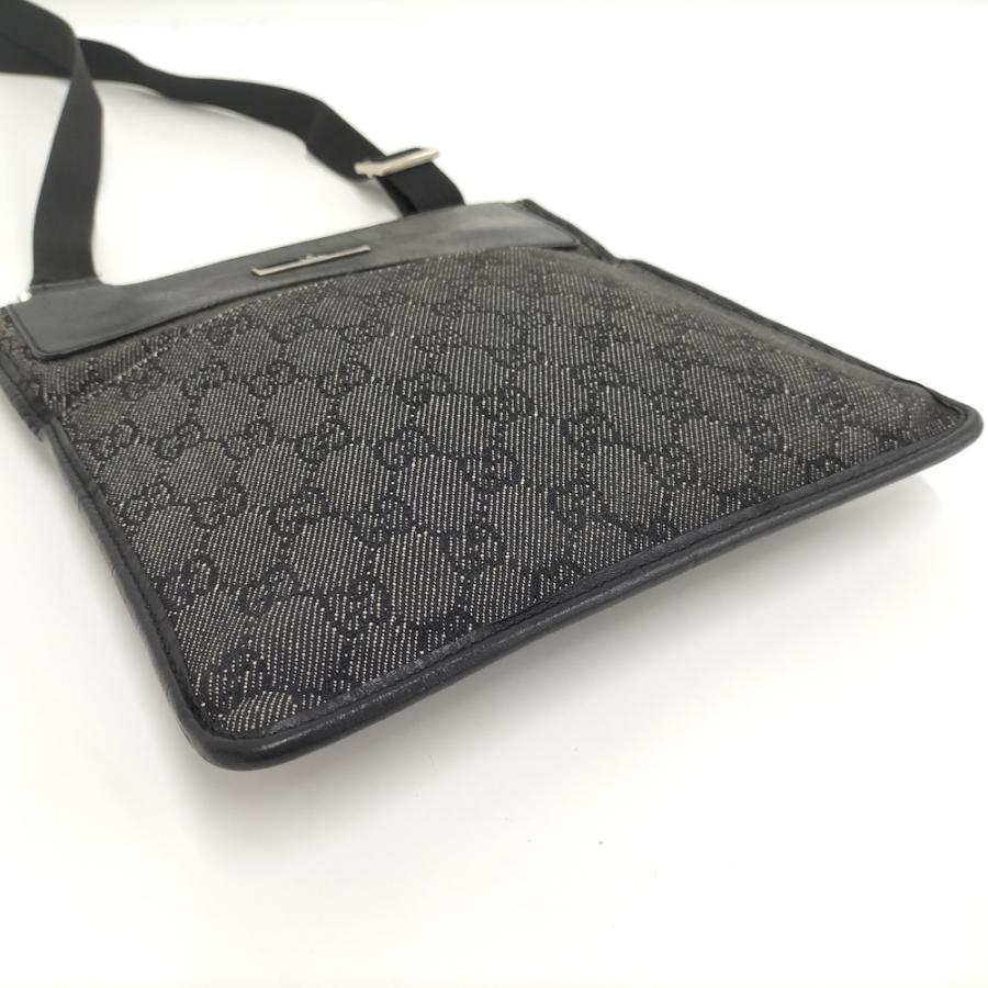 GUCCI グッチ ショルダーバッグ GGキャンバス GUCCI（グッチ） ショルダーバッグ GGキャンバス レザー ブラック : JJ
