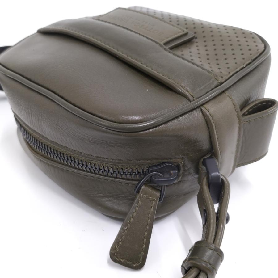 BOTTEGA ショルダーバッグ カーキ レザー BOTTEGA VENETA（ボッテガ・ヴェネタ） ショルダーバッグ レッジェーロ