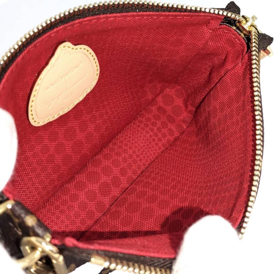 ルイヴィトン　モノグラム　ミニ　ポシェット　アクセソワール　草間彌生 LOUIS VUITTON（ルイ・ヴィトン） ミニポシェット アクセソワール