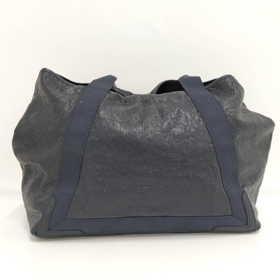 BALENCIAGA（バレンシアガ） ネイビーカバス M トートバッグ レザー 