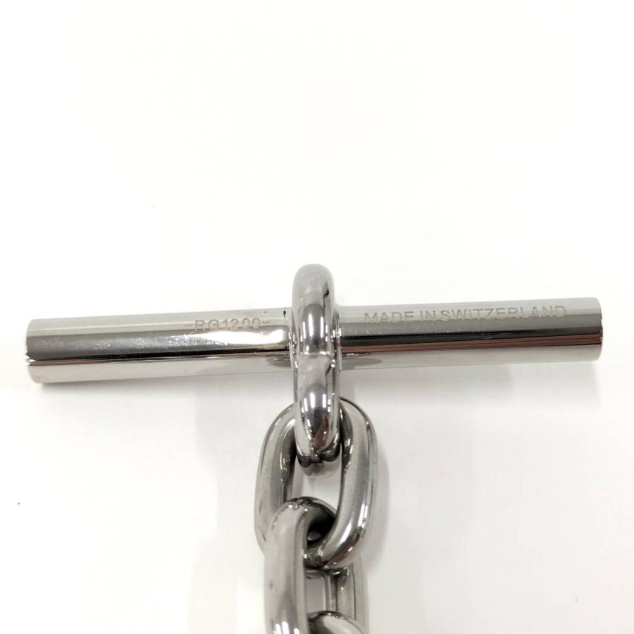 HERMES（エルメス） キーリング シェーヌダンクル メッキ シルバー