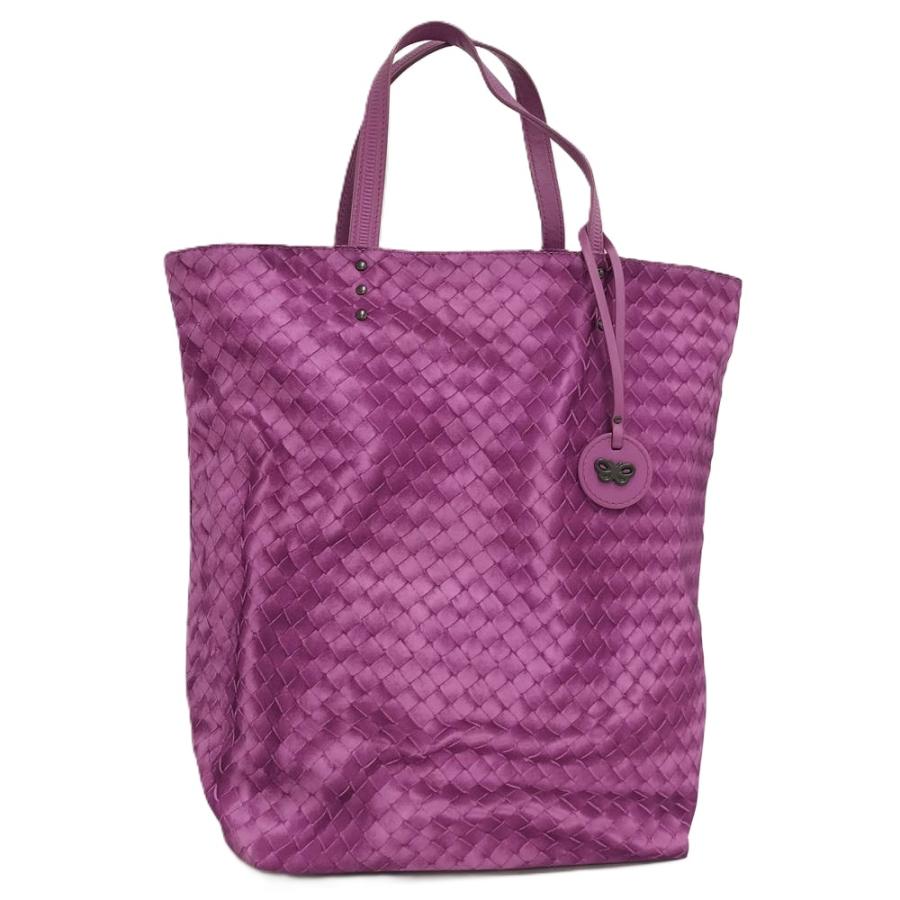 美品【BOTTEGA VENETA】トートバッグ　イントレッチオ　キャンバス BOTTEGA VENETA（ボッテガ・ヴェネタ） トートバッグ イントレッチオ