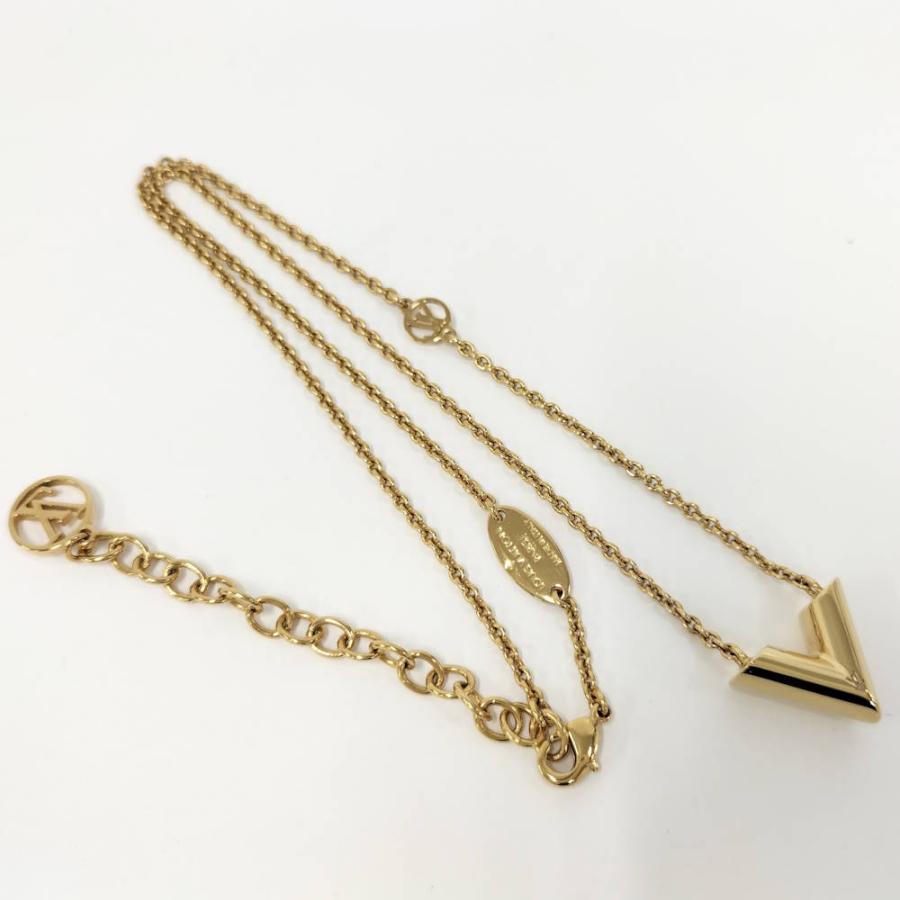 LOUIS VUITTON（ルイ・ヴィトン） エセンシャルV ネックレス メッキ GP