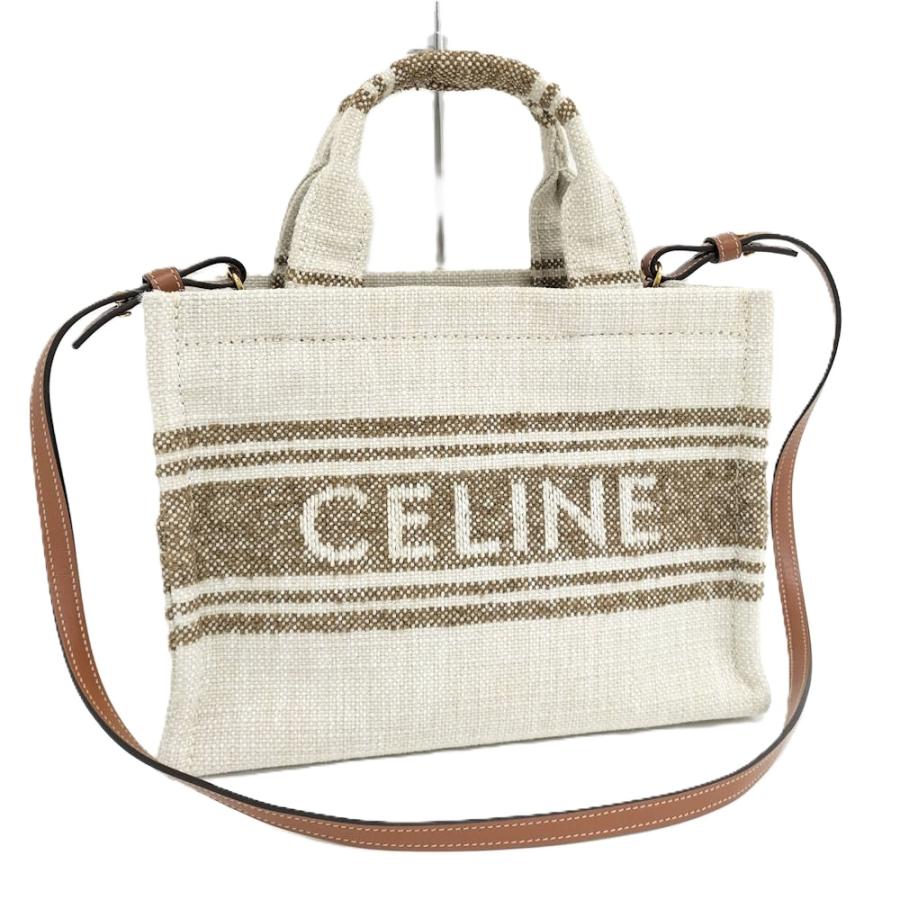 CELINE（セリーヌ） スモール カバタイス 2WAYバッグ キャンバス 