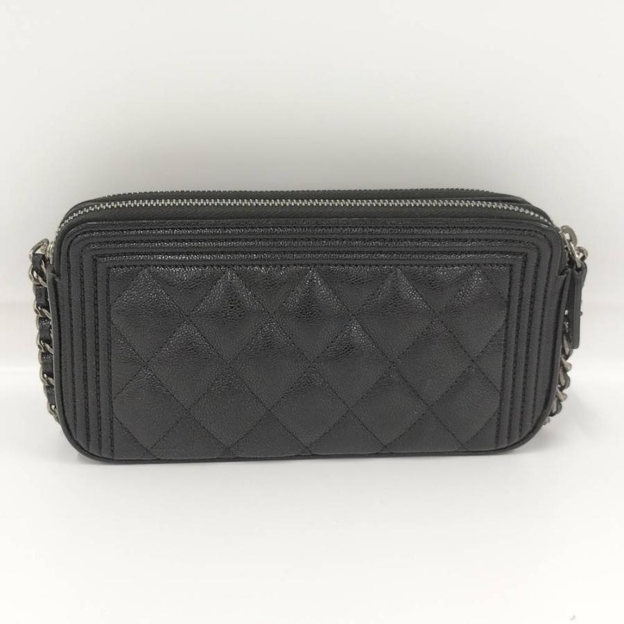 CHANEL（シャネル） ボーイシャネル チェーンウォレット レザー