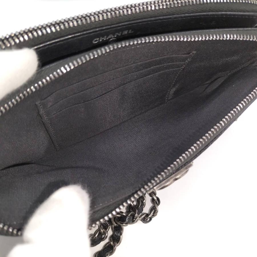 CHANEL（シャネル） ボーイシャネル チェーンウォレット レザー
