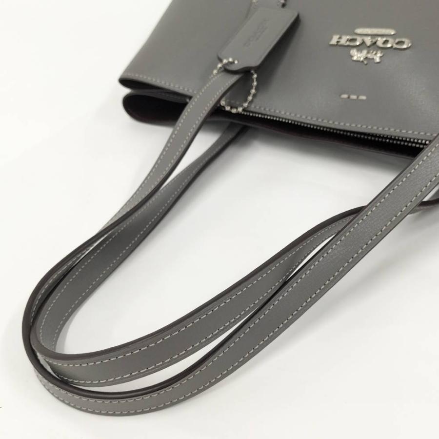 COACH（コーチ） トートバッグ レザー グレー F48733 : JJコレクション