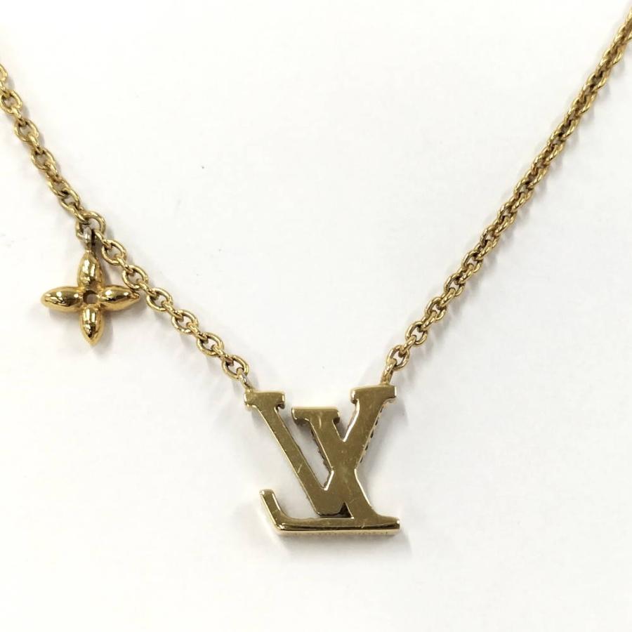 LOUIS VUITTON（ルイ・ヴィトン） ネックレス LVアイコニック ゴールド