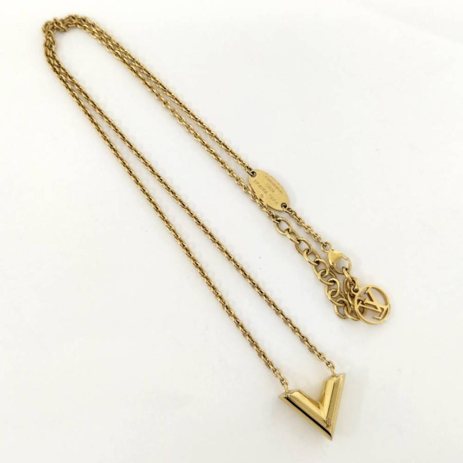 LOUIS VUITTON（ルイ・ヴィトン） エッセンシャルV ネックレス メッキ