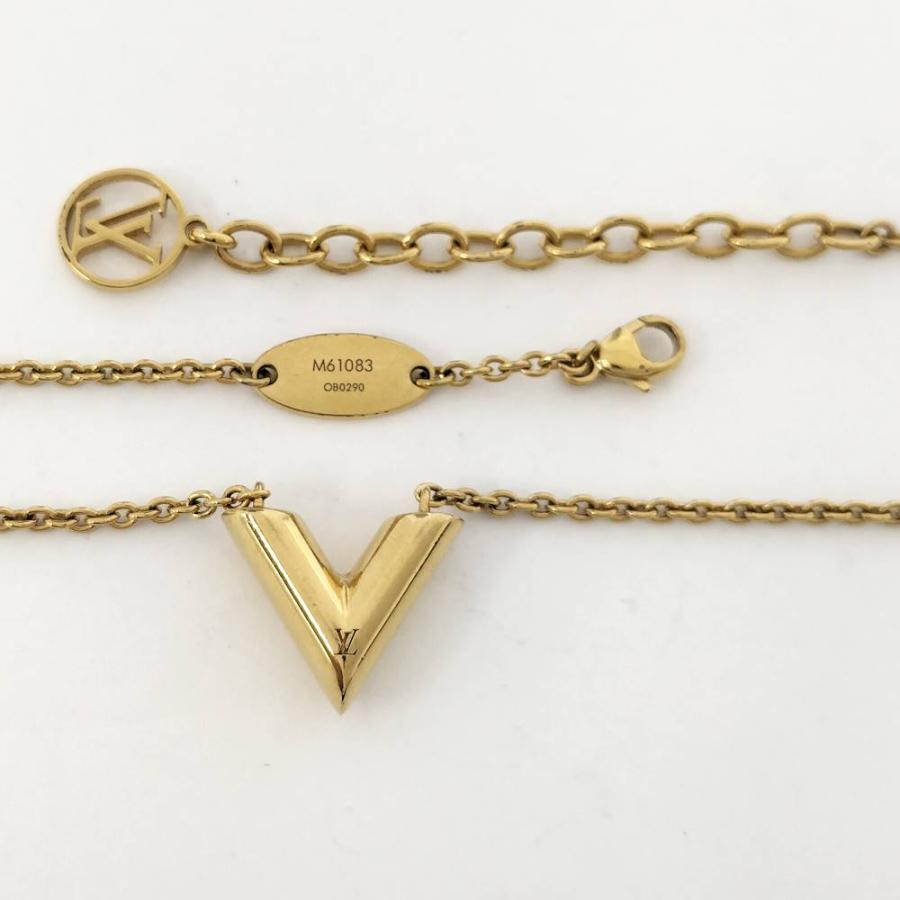 LOUIS VUITTON（ルイ・ヴィトン） エッセンシャルV ネックレス メッキ