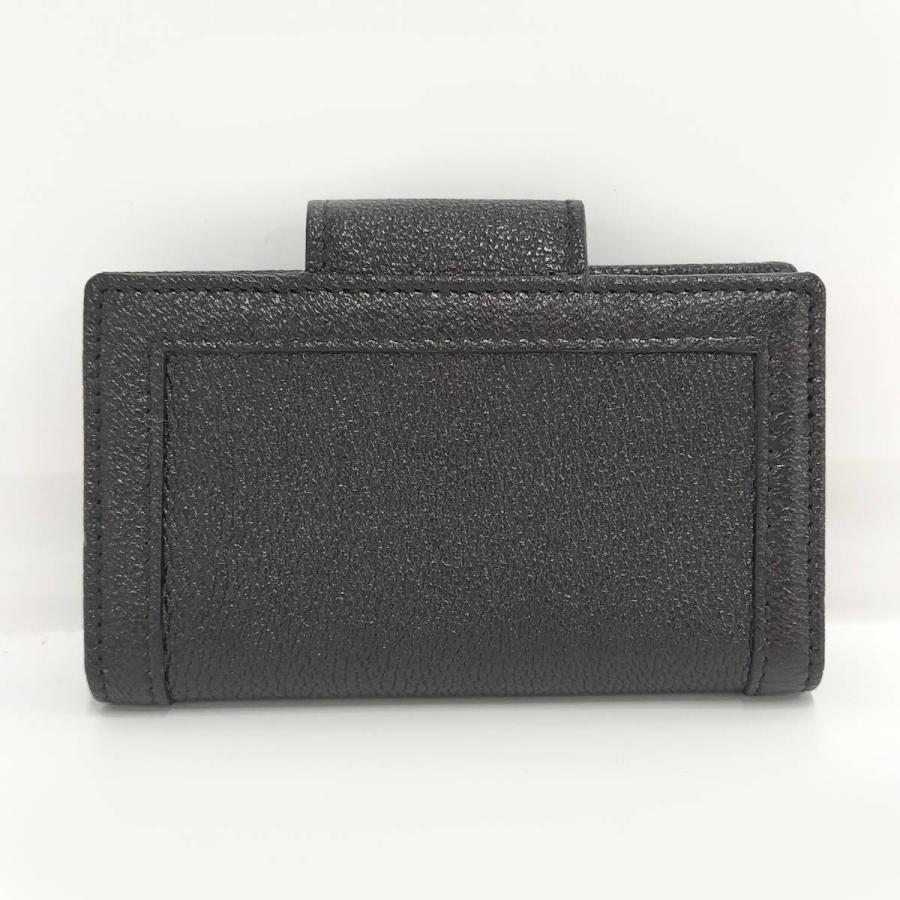 美品 salvatore ferragamoフェラガモ　6連キーケース　ブラック FERRAGAMO（フェラガモ） FERRAGAMO 6連キーケース レザー ブラック