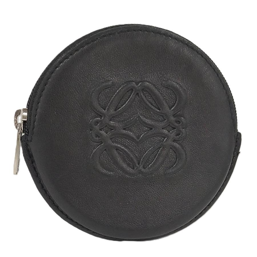 LOEWE（ロエベ） コインケース アナグラム レザーブラック : JJ