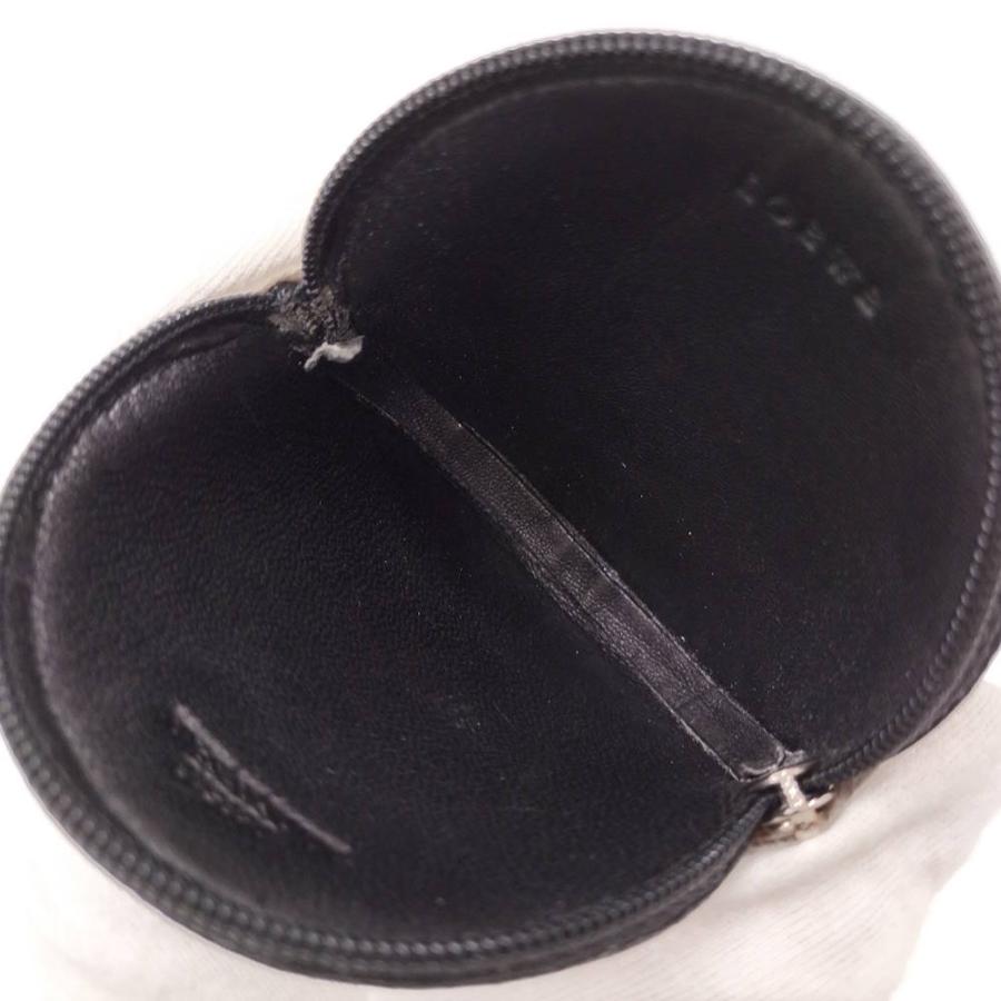 LOEWE（ロエベ） コインケース アナグラム レザーブラック : JJ
