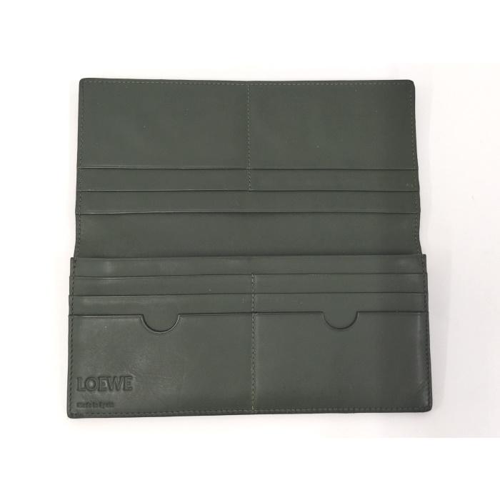 LOEWE 二つ折り長財布 レザー ブラック : JJコレクション ヤフー
