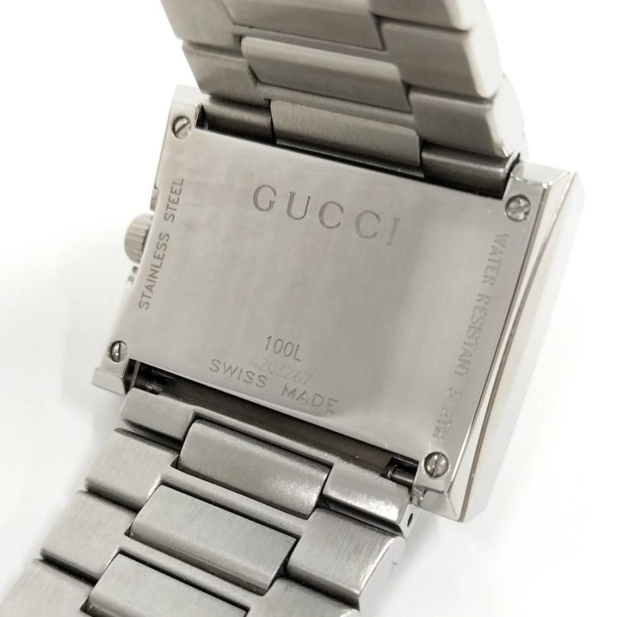 GUCCI（グッチ） 腕時計 Gクレクタングル SS クオーツ ピンクシェル