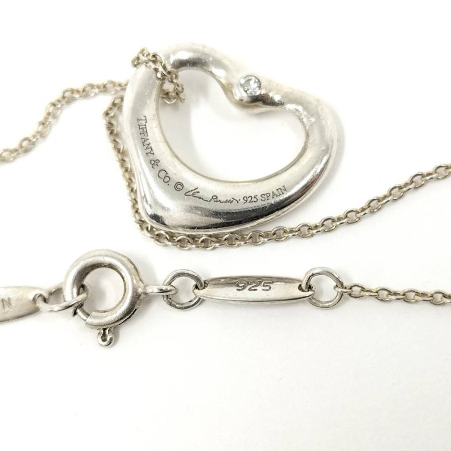 TIFFANY&Co.（ティファニー） オープンハート ネックレス SV925