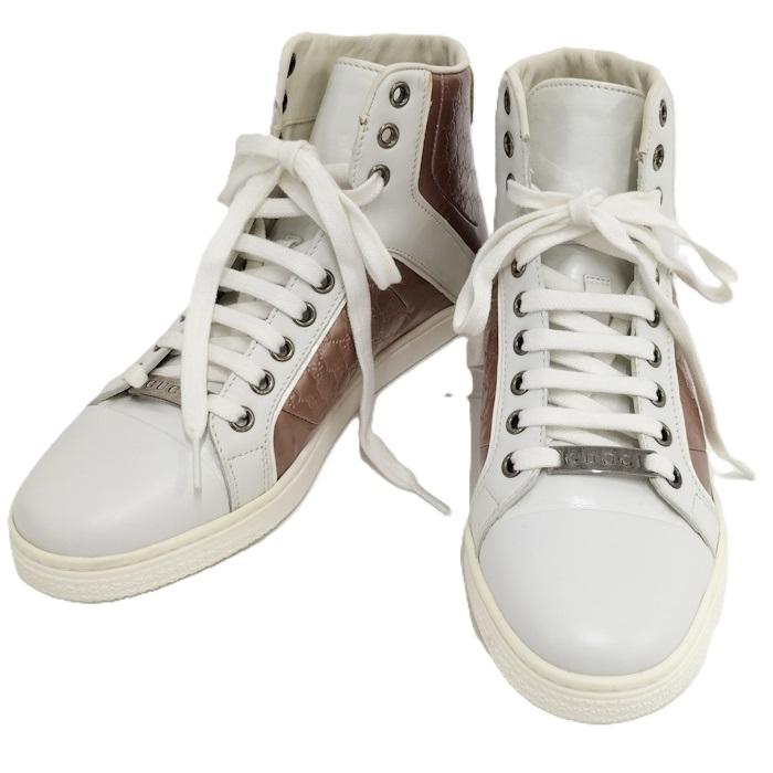 GUCCI（グッチ） ハイカットスニーカー レディース グッチシマ 