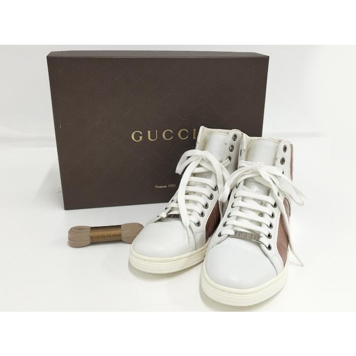 GUCCI（グッチ） ハイカットスニーカー レディース グッチシマ