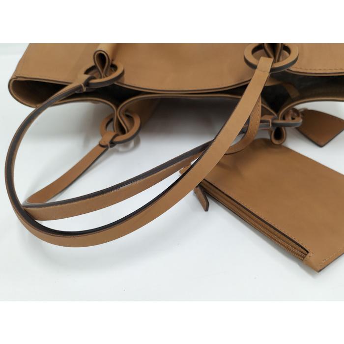 GUCCI トートバッグ ポーチ付き レザー ブラウン 94898_7