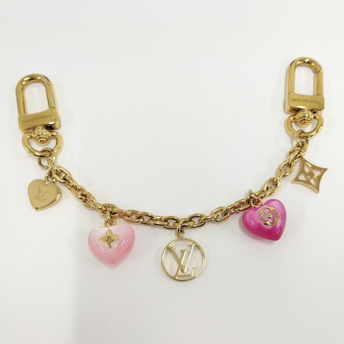 ルイ・ヴィトン　Louis Vuitton チェーン　ハート　ロゴ LOUIS VUITTON（ルイ・ヴィトン） ビジューサックチェーンLV バッグ