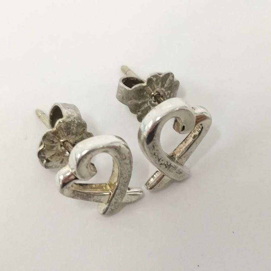 TIFFANY&Co.（ティファニー） ピアス ラビングハート SV925 シルバー