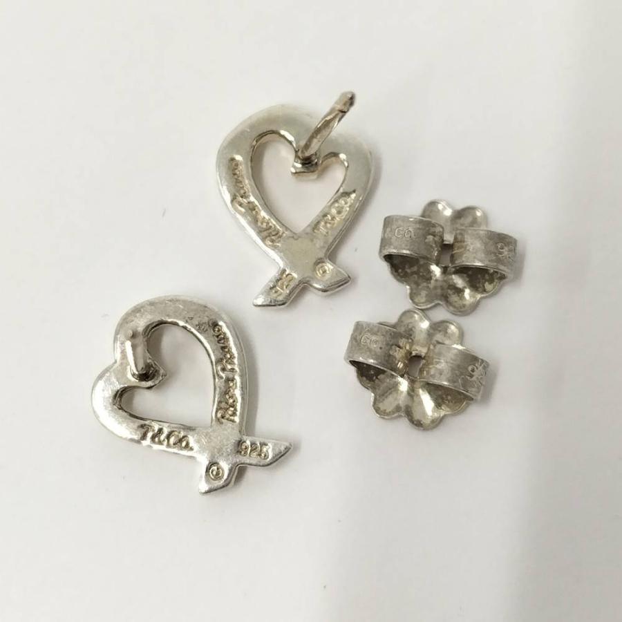 TIFFANY&Co.（ティファニー） ピアス ラビングハート SV925 シルバー