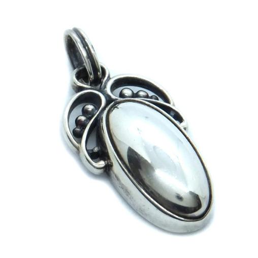A◆  ジョージジェンセン　925シルバーペンダントトップ Georg Jensen（ジョージ ジェンセン） ペンダントトップ SV925