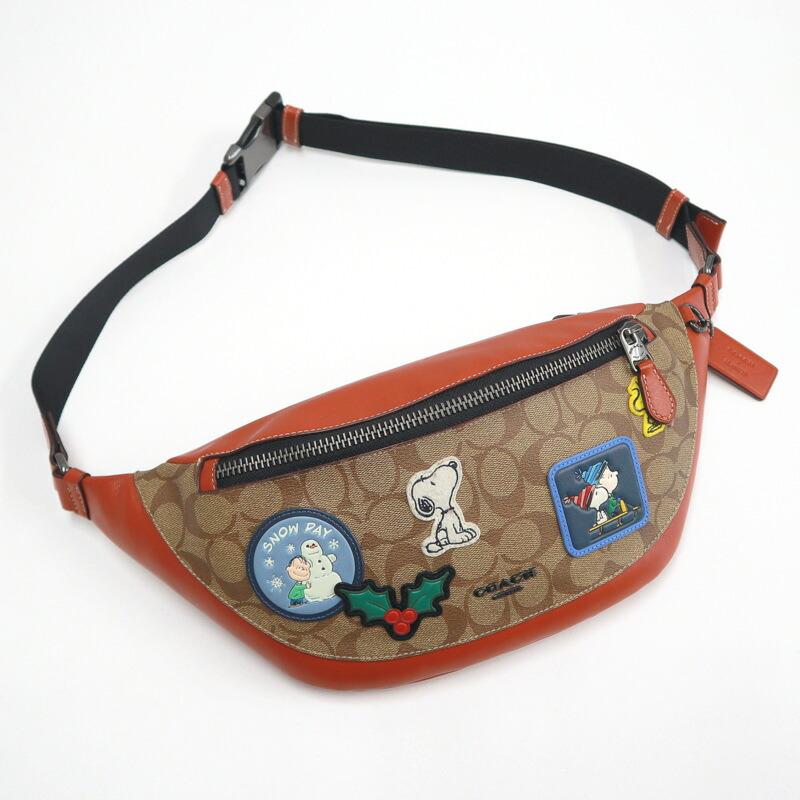 COACH コーチ ボディーバッグ シグネチャー キャンバス×レザー