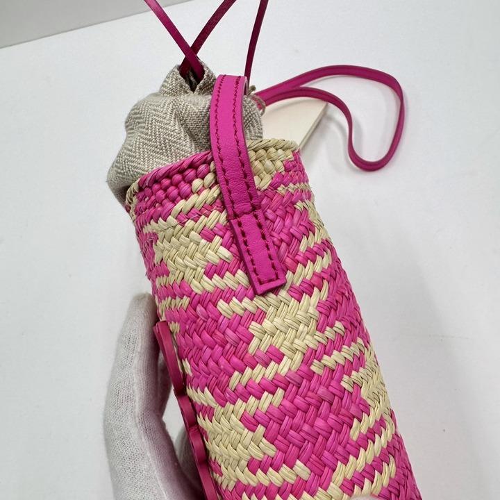 LOEWE ロエベ スクエアポケット ショルダーバッグ アナグラム