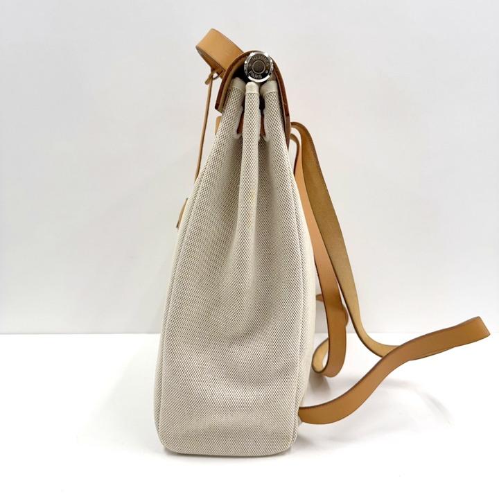 HERMES エルメス エールバッグアドPM リュック ナチュラル ベージュ
