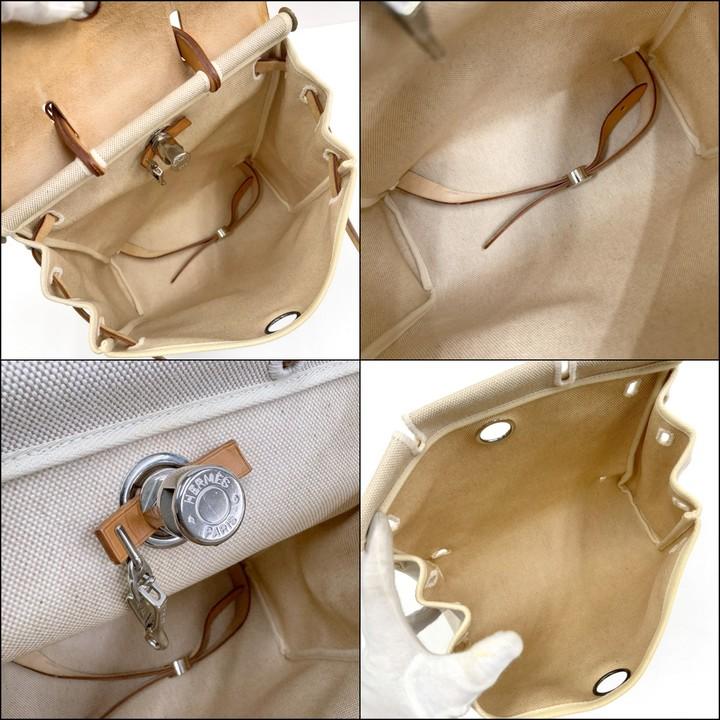 HERMES エルメス エールバッグアドPM リュック ナチュラル ベージュ