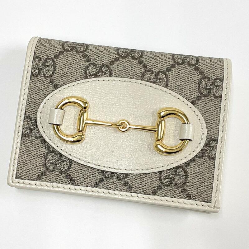 GUCCI グッチ ホースビットコンパクトウォレット GGスプリーム GUCCI グッチ ホースビット・コンパクトウォレット GGスプリーム