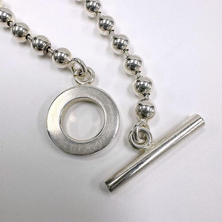 gucci ボールチェーンブレスレット　silver925 GUCCI（グッチ） ブレスレット ボールチェーン シルバー925