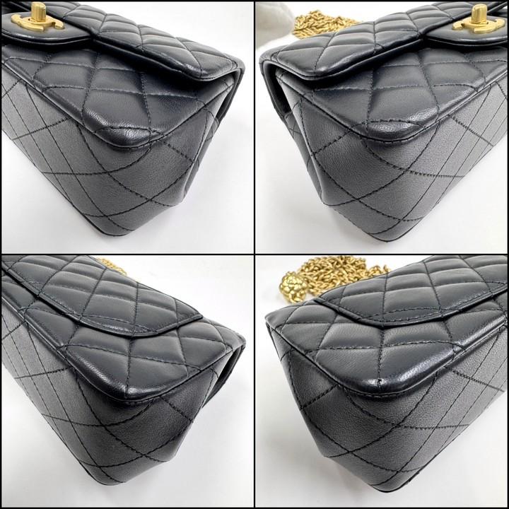 CHANEL シャネル マトラッセ チェーンショルダー20 カメリア