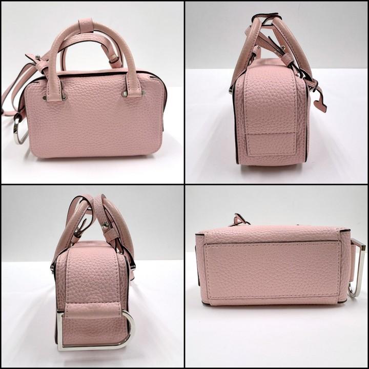 DELVAUX ピンク ケース DELVAUX デルヴォー クールボックス ナノ 2WAYショルダーバッグ