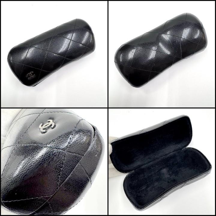 CHANEL シャネル サングラス シルバー・フレーム×ブラウン・レンズ